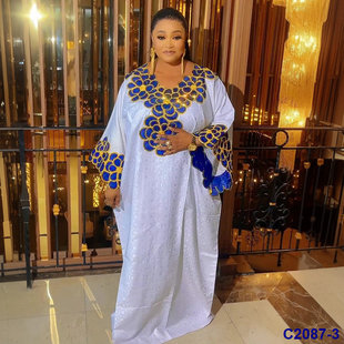 �羳�����¿��r��Ů�b���b African BAZIN RICH DRESS