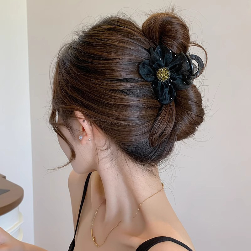 後頭部用の高級感のあるヘアクリップ、フレンチニッチの高級感のあるヘアクリップ、髪のボリュームを際立たせる絶妙なヘアクリップ、大きな新しいスタイルのヘアクリップ|undefined
