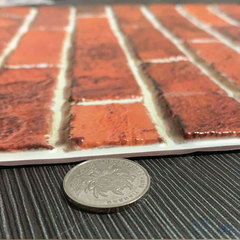 3D wall sticker self-adhesive thick waterproof brick textured wall decal retro background wall decorative sticker