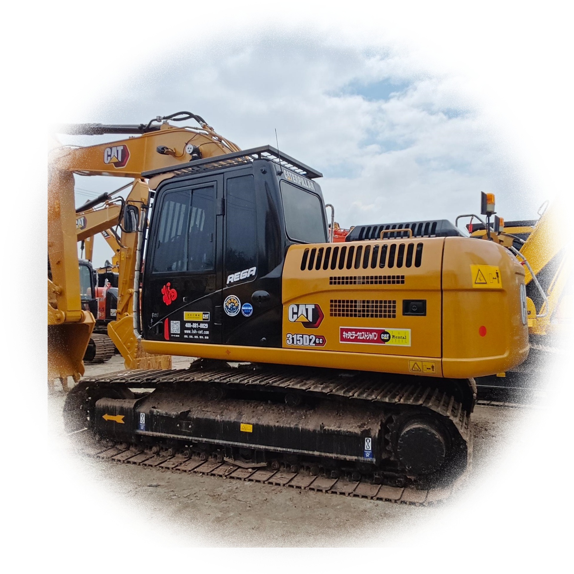 CAT312 CAT315 CAT320 excavadora gancho suministro directo Komatsu Hitachi Sanying comercio exterior suministro directo image 5
