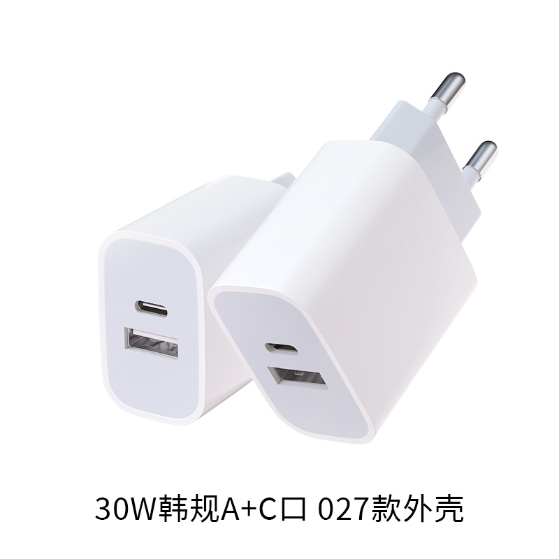 KC 인증 30W 한국 게이지 A + C 포트