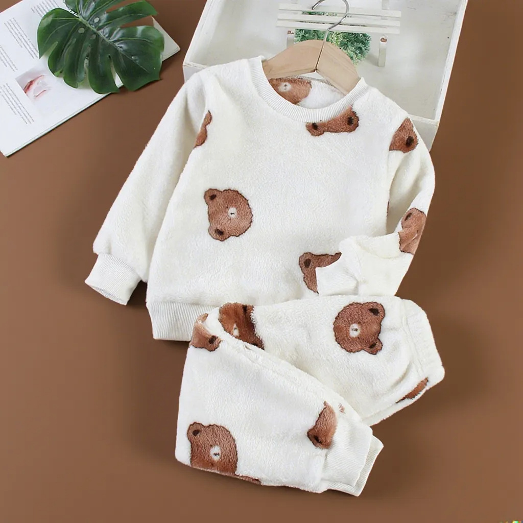 Children's flannel pijama for men and women