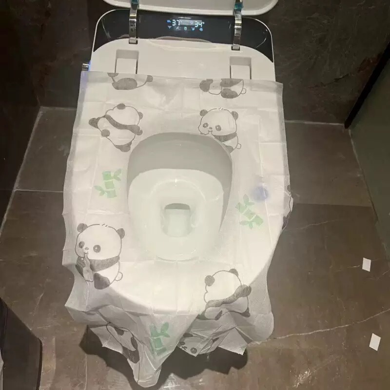 使い捨てトイレマット便器カバーを厚くして、旅行ホテルの汚れ防水トイレカバーを大きくします。|undefined