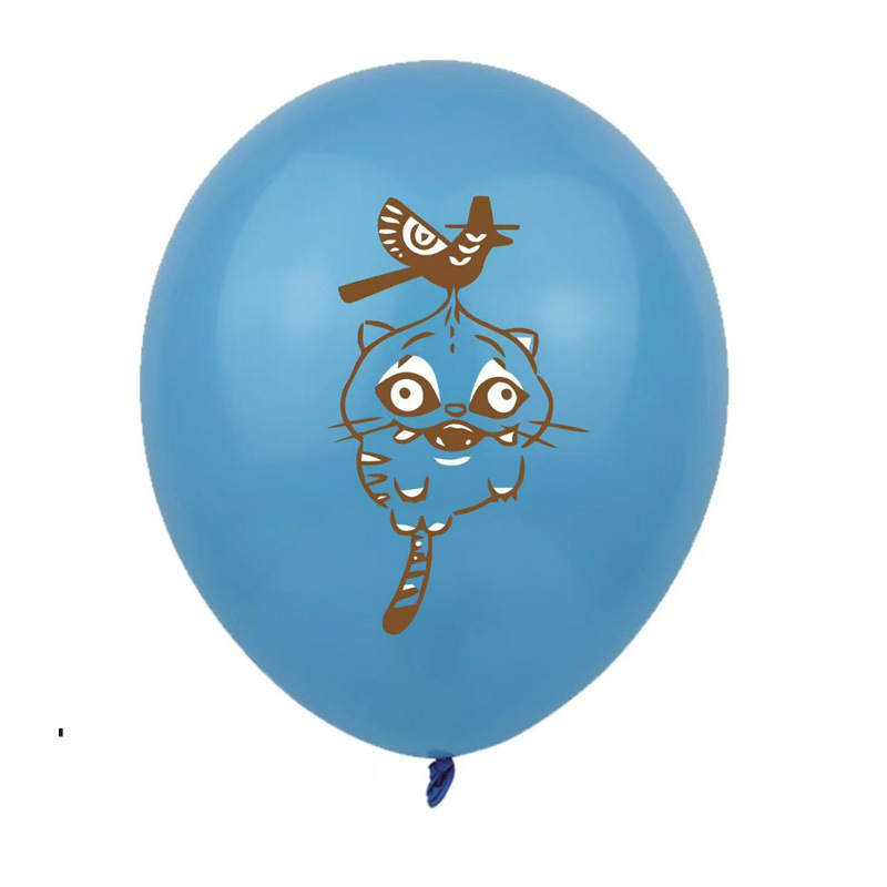 跨境猎魔女团主题气球儿童生日装饰猎魔女团乳胶气球生日派对气球|undefined