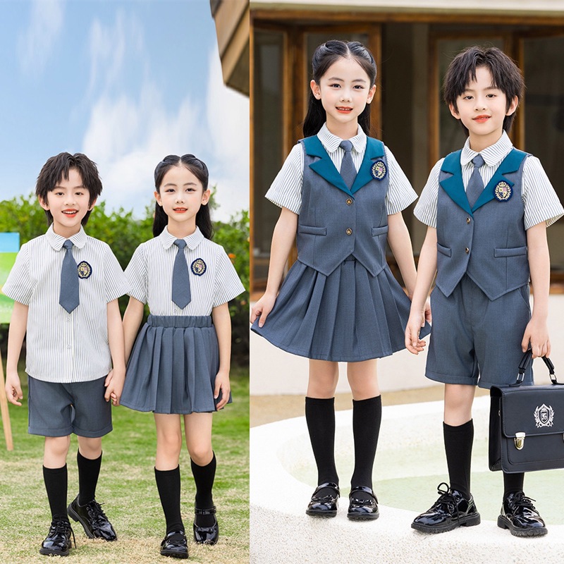 幼儿园园服英伦风小学生校服61儿童节合唱演出服毕业拍照服
