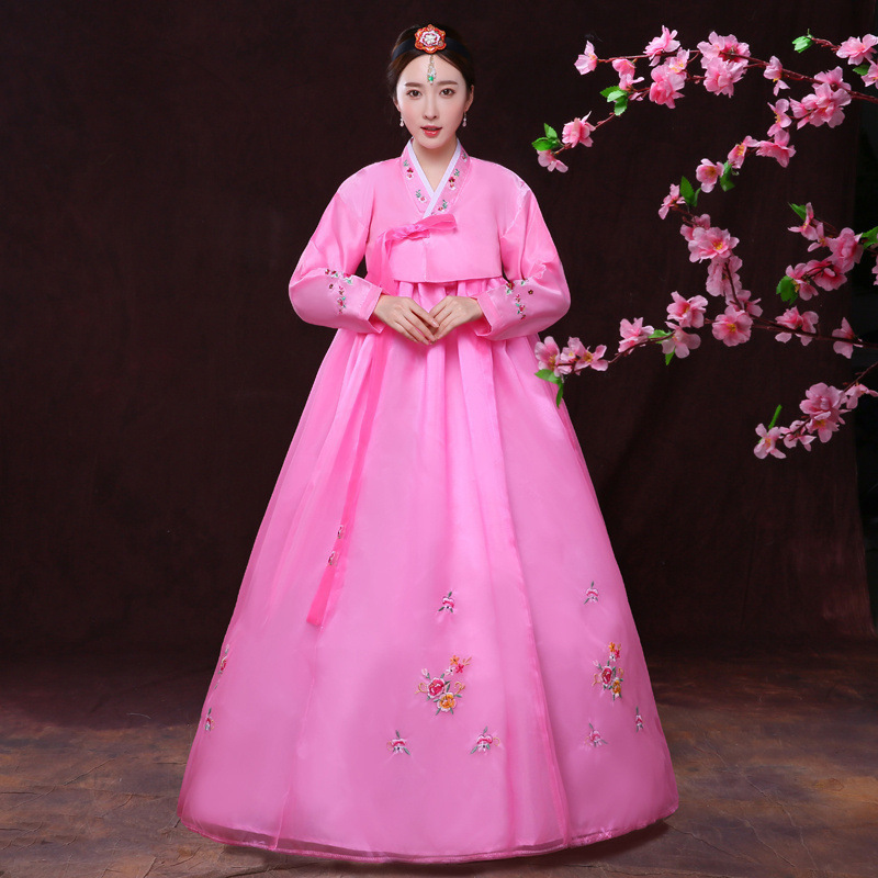 핑크코트+핑크스커트(자수스타일)