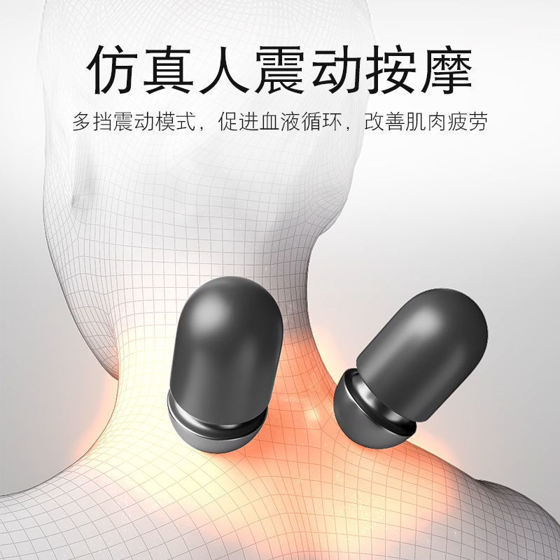頚椎枕睡眠保護力椎マッサージ脊椎睡眠加熱非牽引円柱首保護枕|undefined