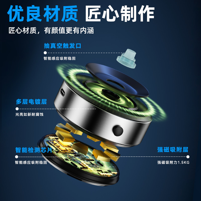 Car interior accessories suction cup dashboard center console phone navigation fixed support stand car phone holder