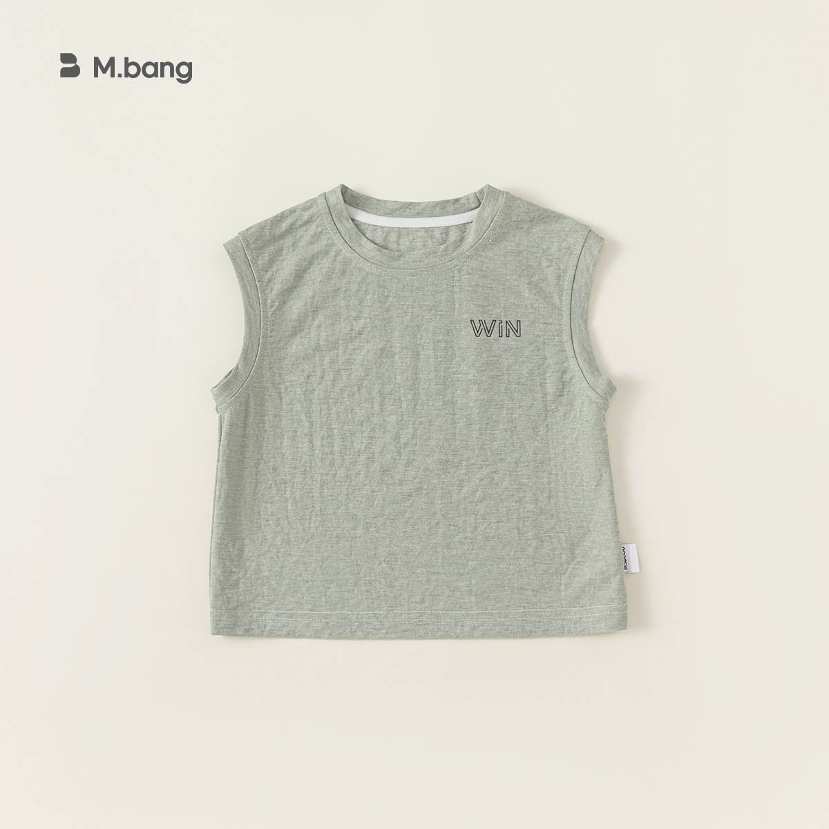 Chaleco para niños verano niñas color sólido camisola casual bebé sin mangas camiseta top XY24035