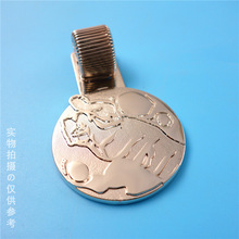 工厂制作金属弹簧不锈钢笔夹 手帐多用途金属票据夹笔插 可批发