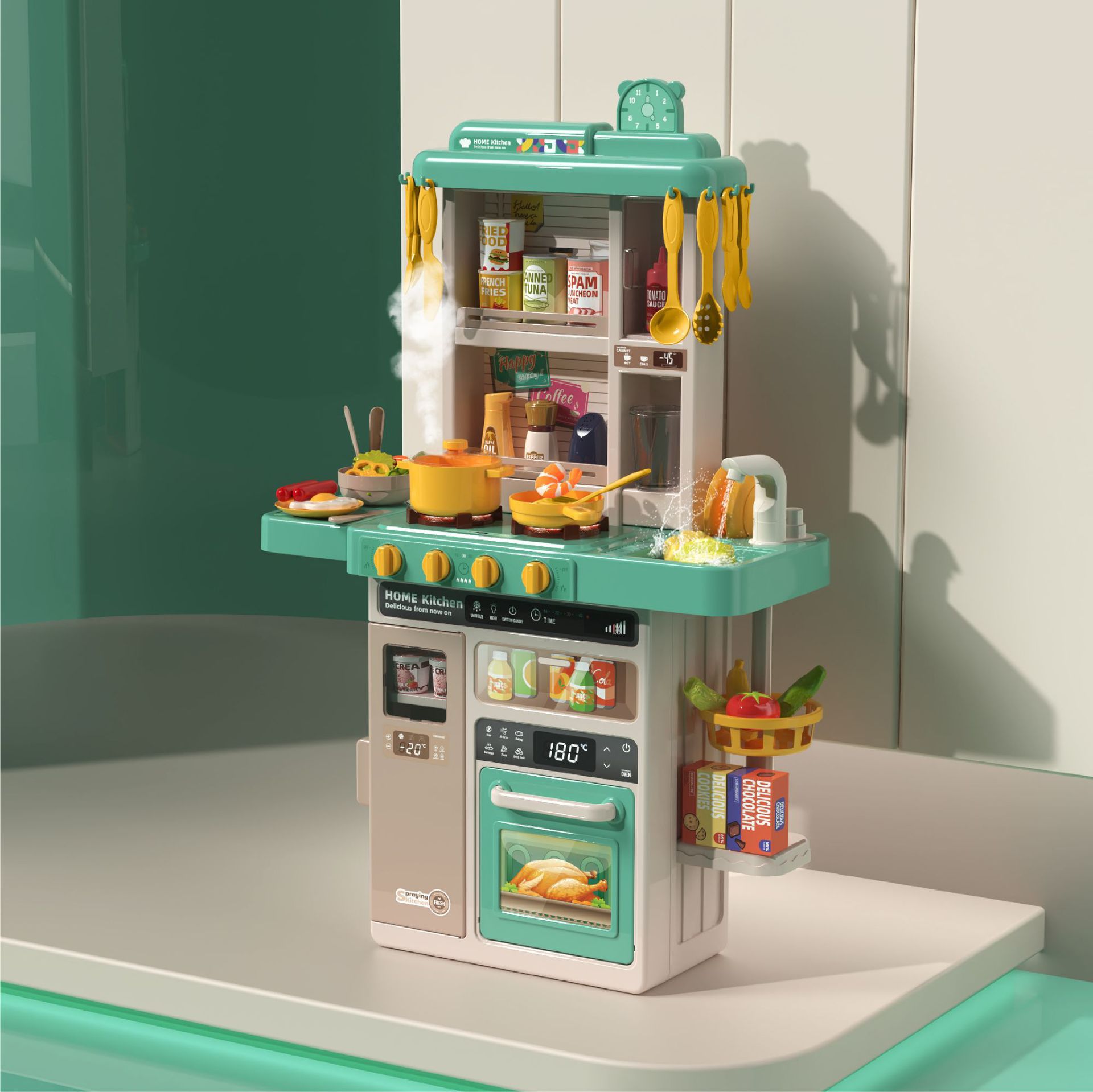 888-86 올리브 그린 + 의자