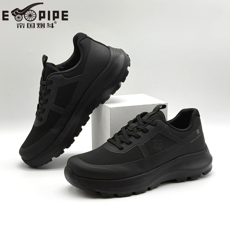 2025 New Autum Casual Shoes Lightweight Thick-Soled Men's Shoes Breathable Outdoor Cross-Country Sports Style Walking Shoes Sports Shoes