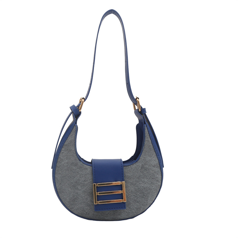 Bolso de moda de empalme en línea primavera y verano 2024, nuevo estilo universal temperamento extranjero bolso de hombro estilo coreano bolso de mujer universal
