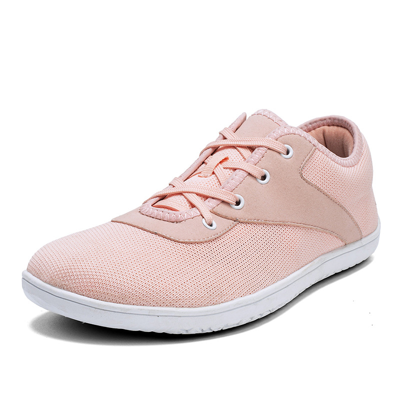 2025 primavera nueva cabeza ancha correr deportes zapatos descalzos de suela suave hombres y mujeres zapatos de malla transpirable image 12