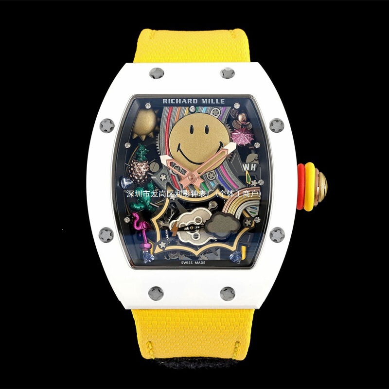 RM88 Smiling Face Richard Mille JB Men's Skeleton High-End Wristwatch ZF Tonneau BBR Cross-Border Foreign Trade Mechanical YS RM88 Smiling Face Richard Mille JB Men's Skeleton High-End Wristwatch ZF Tonneau BBR Cross-Border Foreign Trade Mechanical YS