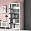 dustproof Bookcase solid wood bookshelf to ground Wall household children a living room Glass Display cabinet transparent Locker