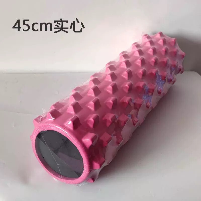 ソリッドローラーフィットネス器具フォームローラー筋肉リラックスマッサージローラーホイール脚痩せツールヨガ柱在庫あり|undefined