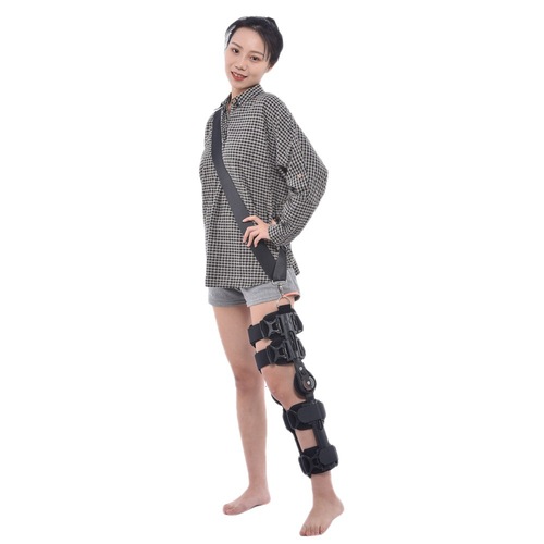 Buckle-type knee joint fixed brace bracket meniscus ligament support fixed knee brace brace
