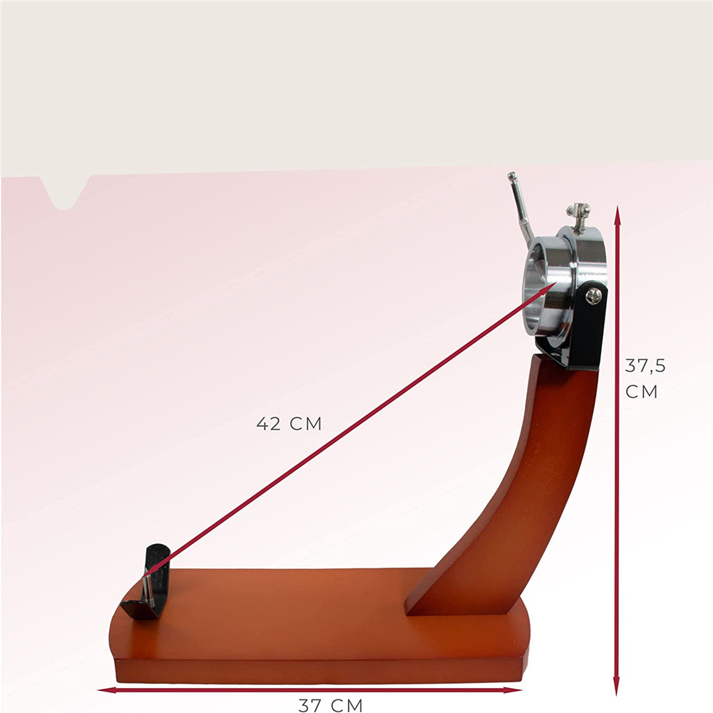 Soporte de corte de jamón Iberia de madera