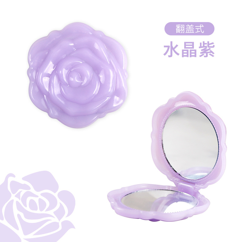 플립 로즈 미러 - 크리스탈 퍼플