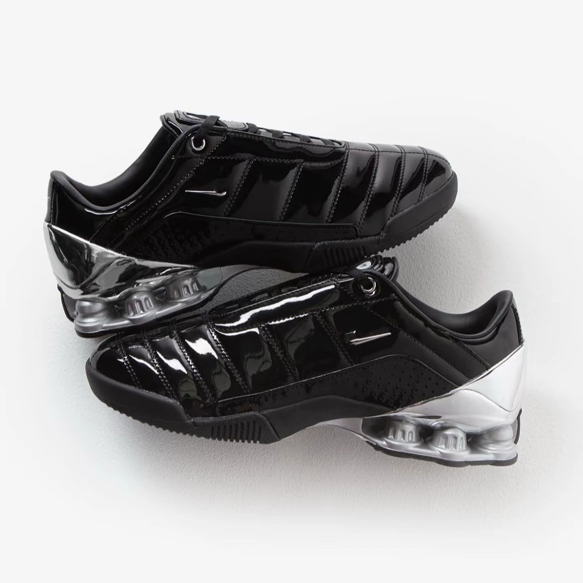 Оригинальные кожаные футбольные кроссовки Total 90 Shox с воздушной колонной, мужские/женские, универсальные для повседневной носки и спорта