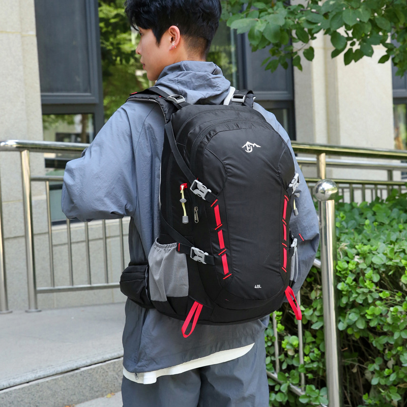跨境新款户外双肩包男女多功能运动背包大容量徒步远行登山包批发|undefined