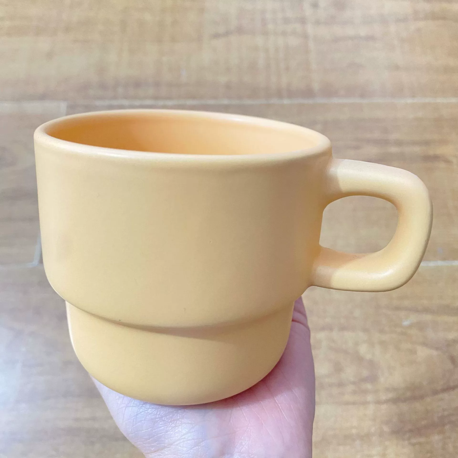 [新品 ins卡通叠叠杯多巴胺陶瓷马克杯情侣喝水杯子早餐牛奶咖啡杯]