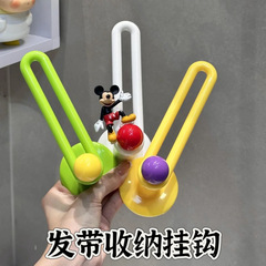 多巴胺掛鈎浴室掛盆香腸嘴免打孔強力粘膠無痕掛衣鈎廁所毛巾粘鈎