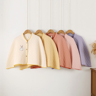 Confinement shawl warm air cotton autumn and winter cloak four seasons air-conditioned room shoulder guard neck postpartum breastfeeding cold-proof shoulder