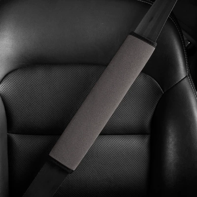 Car Shoulder Pads, Car Seat Seat belt shoulder pad - temperament-gray-30cm-single-pack-recommended-for-carssuvs