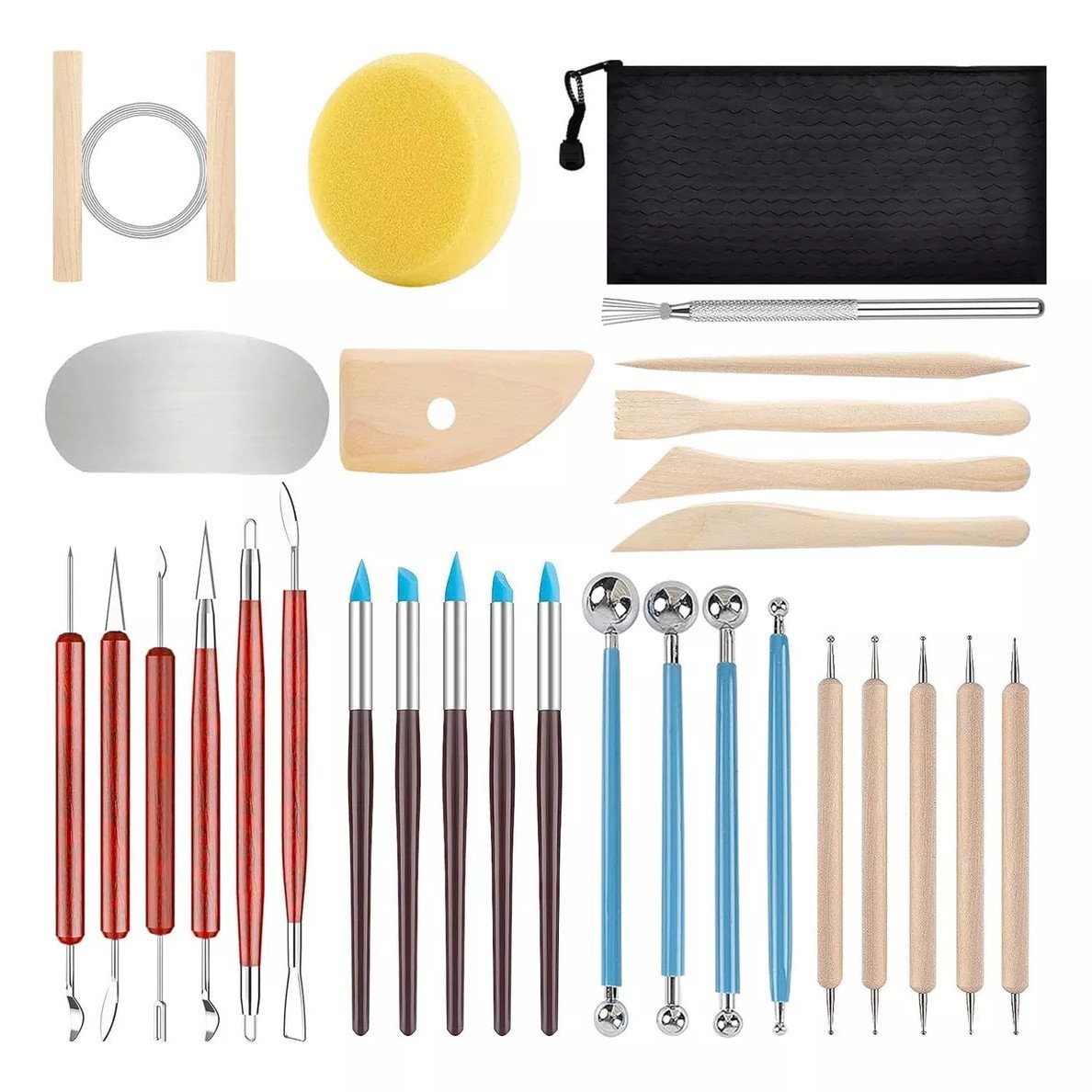 점토 도구 세트 30개