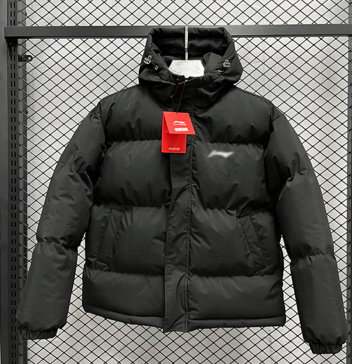 Invierno NK bordado chaqueta fluorescente de béisbol de algodón París grueso chaqueta de algodón con capuchón de fútbol abrigo cálido