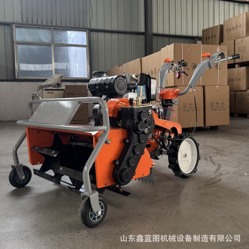 Máquina integrada de deshierbe y deshierbe rotatorio de control de doble embrague con tracción en las cuatro ruedas