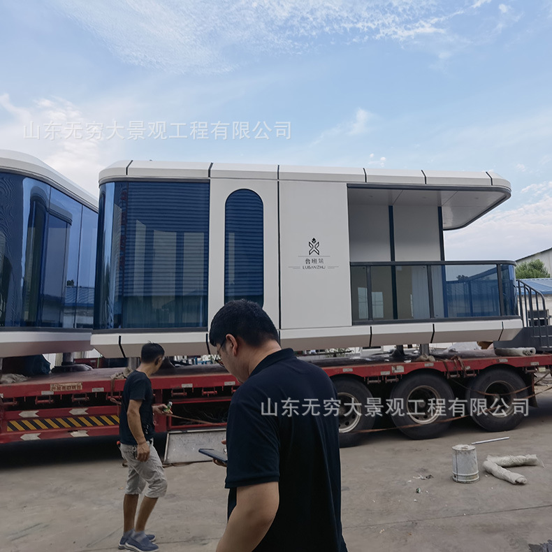 Internet celebridad Reloj-En B & B cabaña estrellado Hotel B & B paisaje integrado Casa de vacaciones paisaje móvil Casa