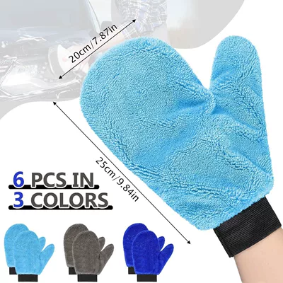 Manufacturer Supplies Coral Fleece Car Car cleaning tools