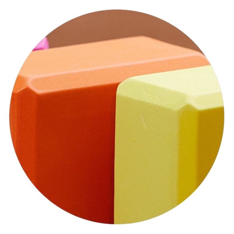 Factory in stock wholesale 120g 369 size yoga brick foam brick adult children dancing special practice brick