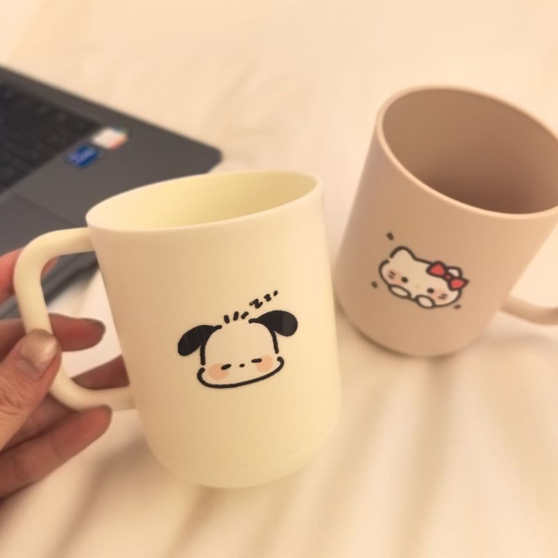 卡通洗漱高颜值通用刷牙漱口漱口杯杯子学生ins风超萌牙刷杯|undefined