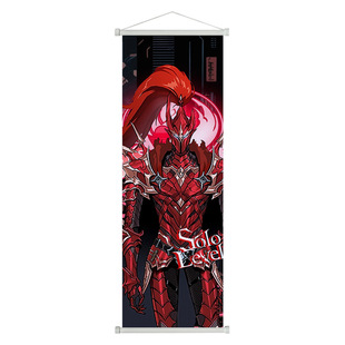 I Upgraded Solo Leveling Hanging Paintings Alone, Anime Peripheral Scroll Paintings, Posters, Cloth Paintings, Interior Decoration Paintings