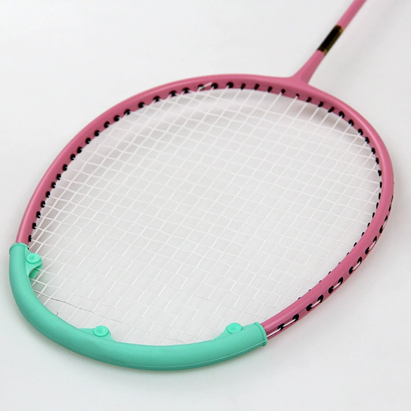 Wear-resistant protective protective case, silicone rubber sleeve for badminton, stickers, lanyard holder, barrel head impact