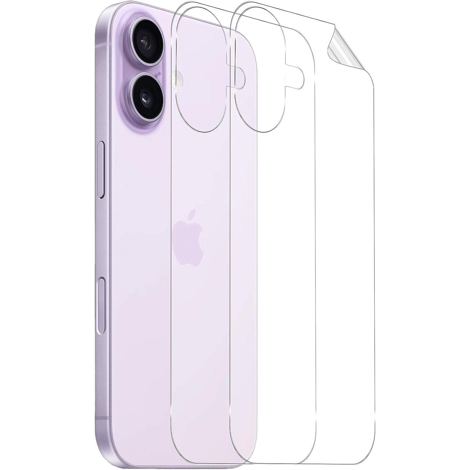 Suitable for Iphone17 Back Film Standard Hd Film 17Pro Protective Film Apple 17Air Back Cover Frosted Film