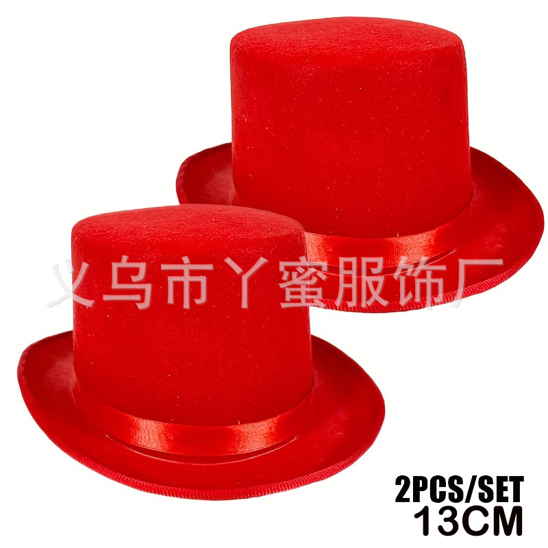 Juego de 2 piezas de Lincoln rojo no tejido