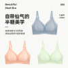 Light and thin breathable underwear for pregnant for breastfeeding, wireless bra