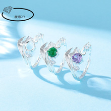 �¿�僰��yɫŮ��ָ����diy�Ƕ�A��6-8m�A�����䵰���925�y��