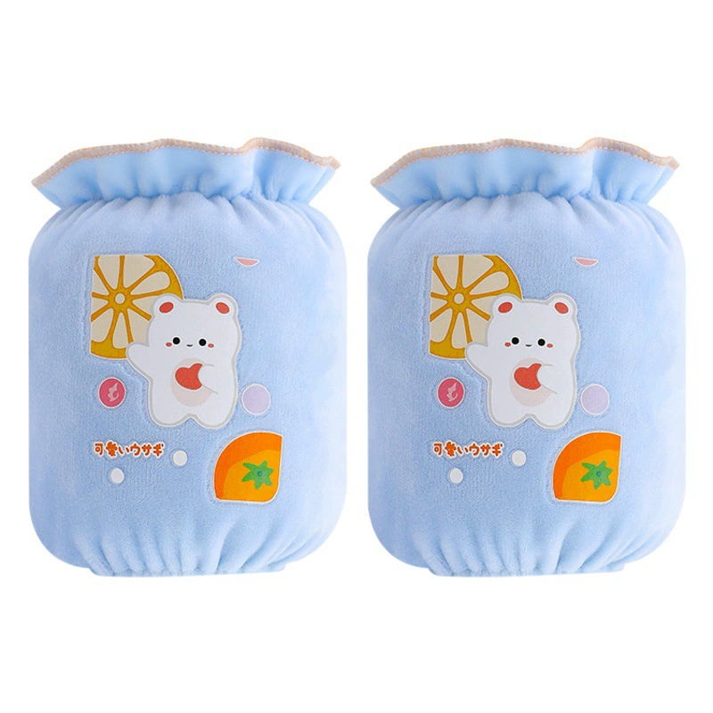 Ruiya Детские Мультяшные фланелевые нарукавники, новые зимние милые детские нарукавники для мальчиков и девочек, оптовая продажа