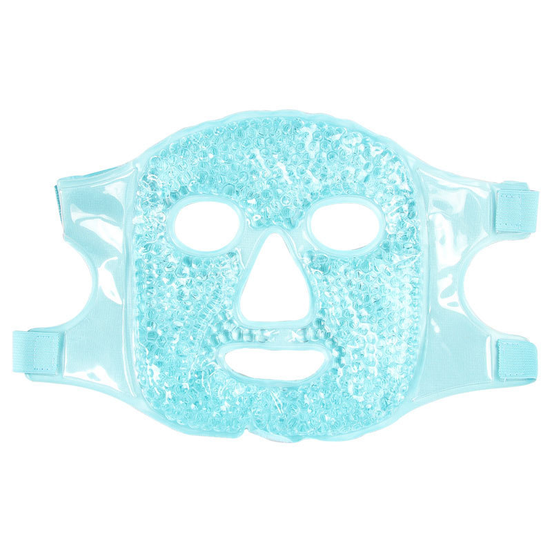 PVC felpa fría y caliente compresa máscara de belleza gel máscara de hielo máscara de enfriamiento máscara de hielo compresa máscara de ventas directas de la fábrica