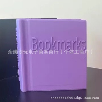 国境を越えた新製品ブック型ブックマークホルダー3Dプリントミニ本棚|undefined