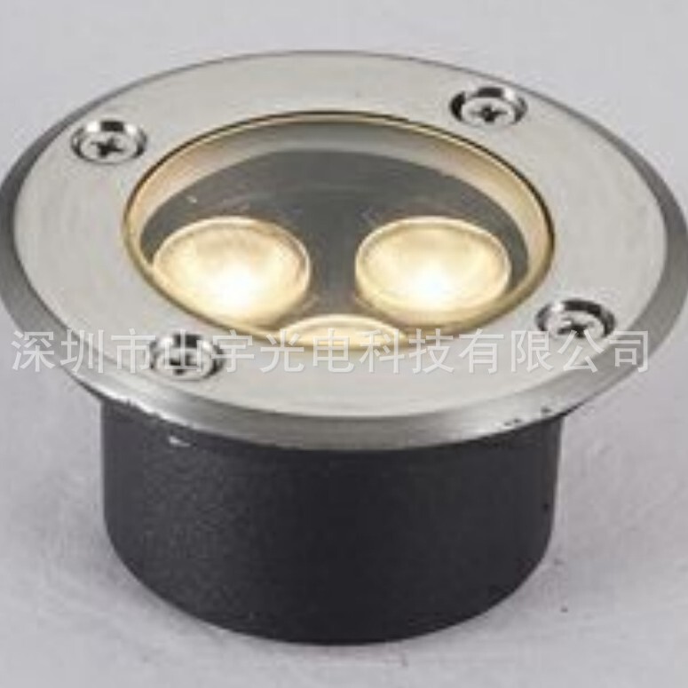 Surface 10cm Ultra-Thin Height 55cm Underground Light 5W Deck Light Low Cup Landscape Light Thin Low Voltage 12V24V