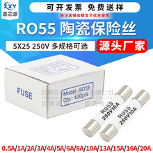 Դͷ���� RO55�մɱ���˿��0.5A/1A/2A/3A/4A/5A-20A R055 5*25mm