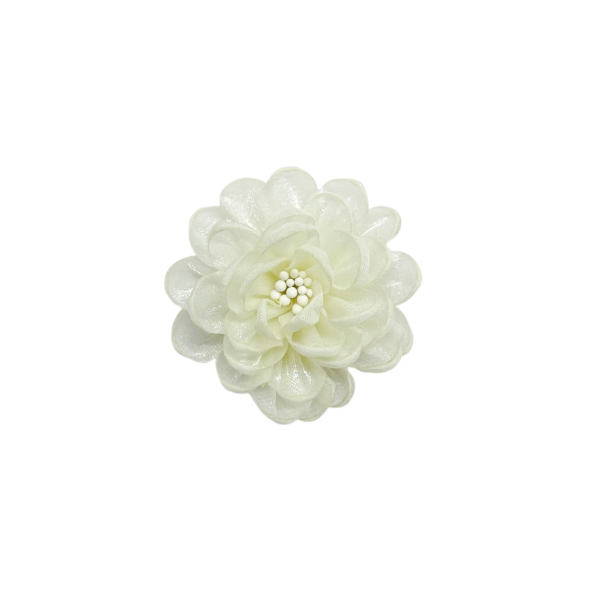 5 flores de tela de perla hermosa moda estereoscópica en blanco y negro accesorios de la habitación de tela pegada ropa bolsa accesorios para el cabello image 13