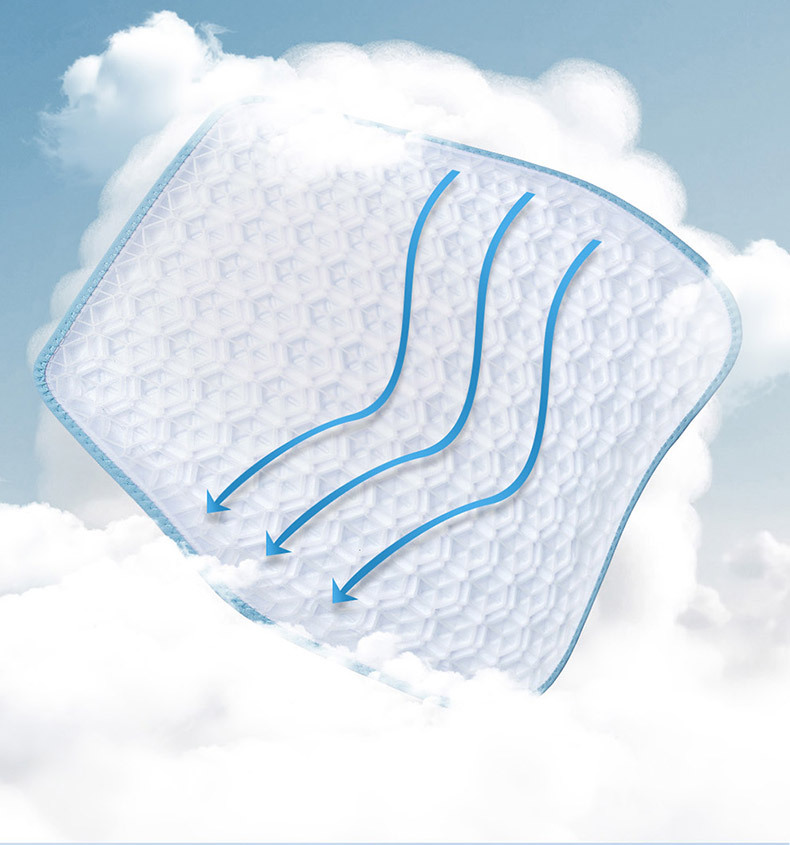 2026 New Car Gel Seat Cushion Summer Cooling Pad Breathable Seat Cushion Car Honeycomb Gel Universal Seat Cushion Cross-Border